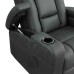 99096 STRESSLESS Charcoal Power Recliner